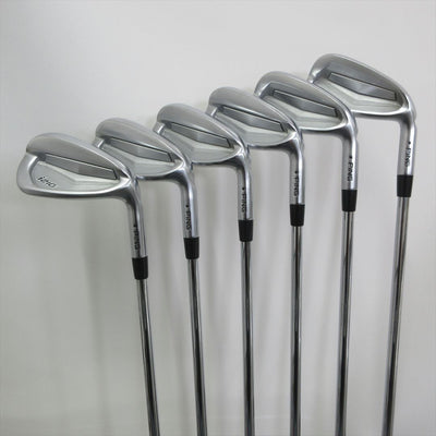 Ping Iron Set i210 Stiff NS PRO ZELOS 8 6 pieces Dot color Black