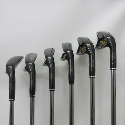 HONMA Iron Set BERES BLACK Regular VIZARD for TW 757 50 6 pieces