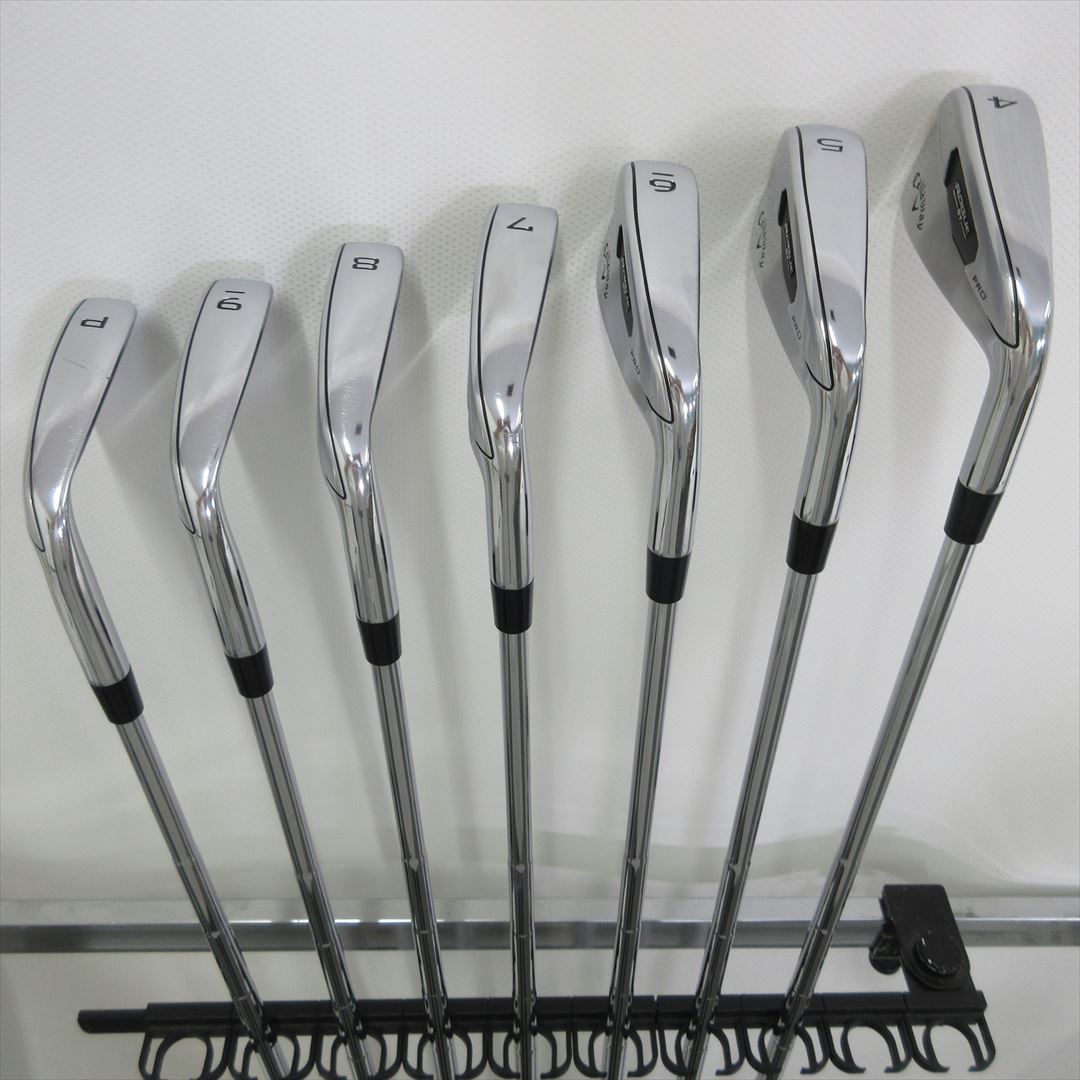 Callaway Iron Set ROGUE ST PRO Stiff Dynamic Gold 105 S200 7 pieces