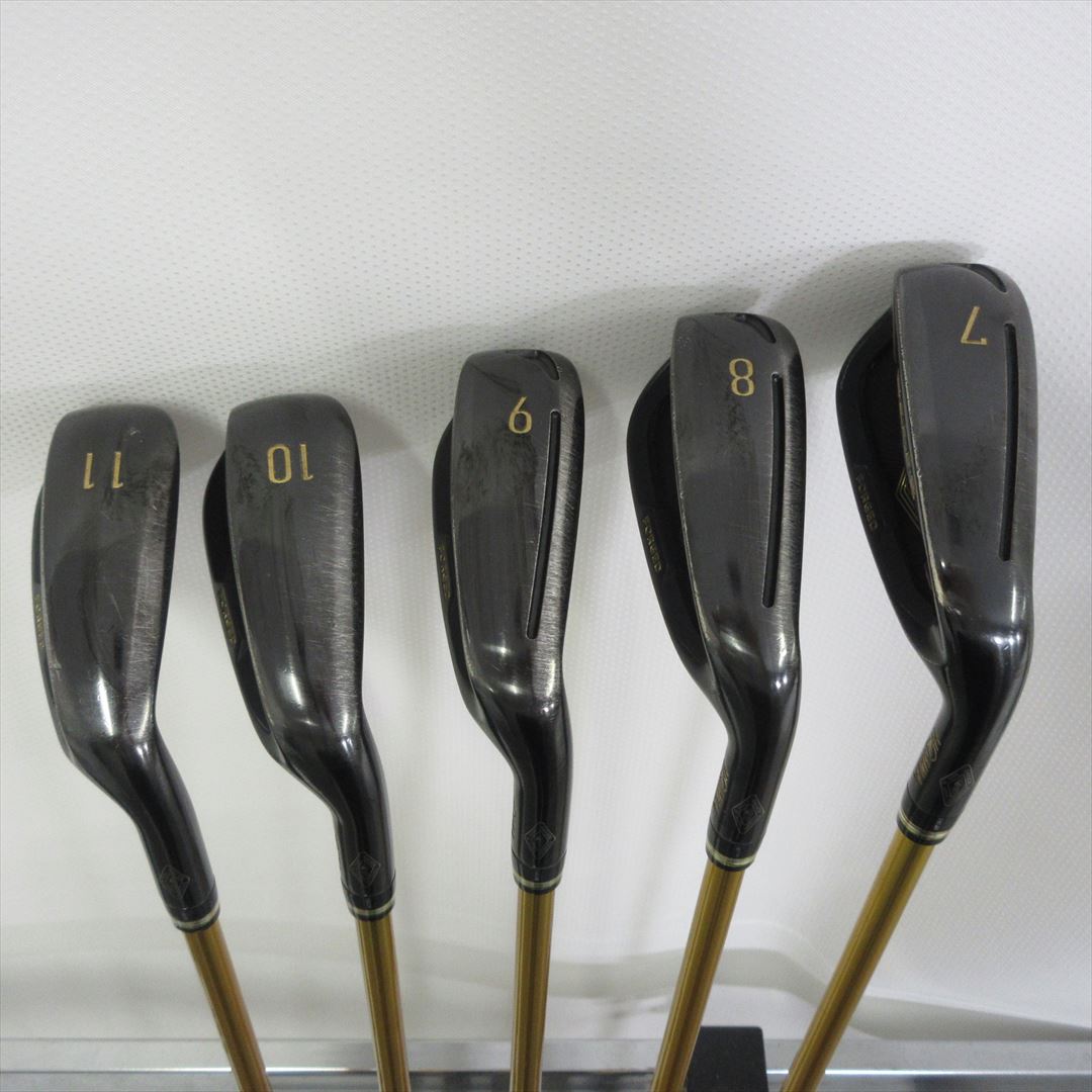 HONMA Iron Set BERES BLACK Regular 3S ARMRQ MX AIZU 5 pieces