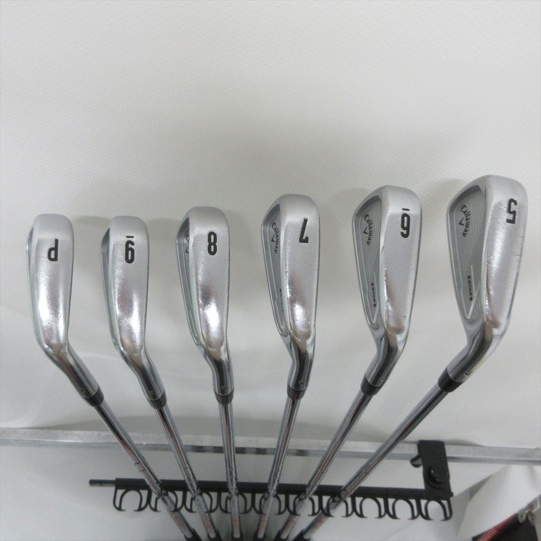 Callaway Iron Set X FORGED STAR Stiff NS PRO MODUS3 TOUR105 6 pieces