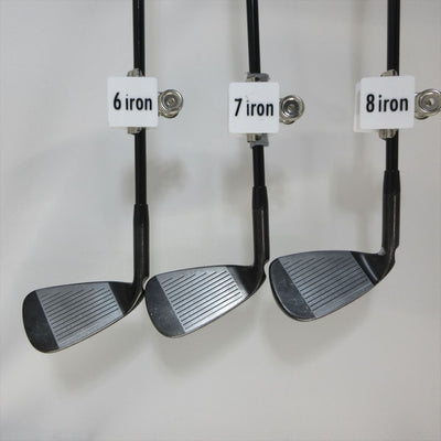 Ping Iron Set G710 Regular ALTA DISTANZA BLACK 40 6 Pieces Dot Color White