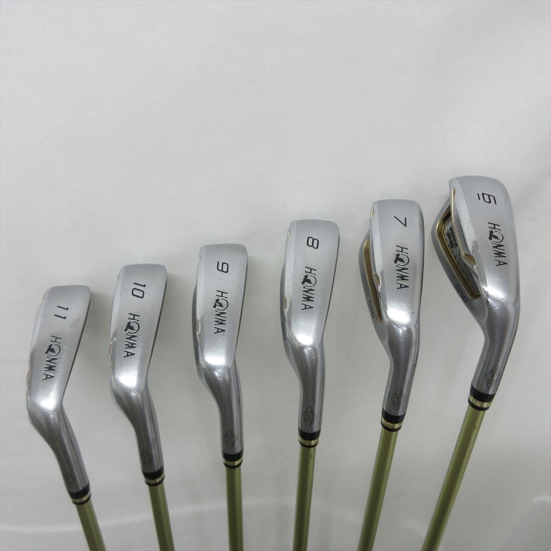 HONMA Iron Set BERES IS-06 Regular 2S ARMRQX 47 6 pieces