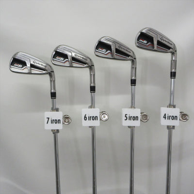 TaylorMade Iron Set M6 Stiff RE-AX 85 STEEL 8 pieces