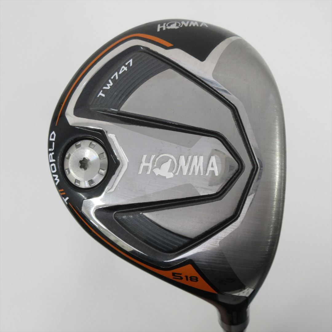 HONMA Fairway TOUR WORLD TW747 5W 18° Stiff VIZARD FD-6