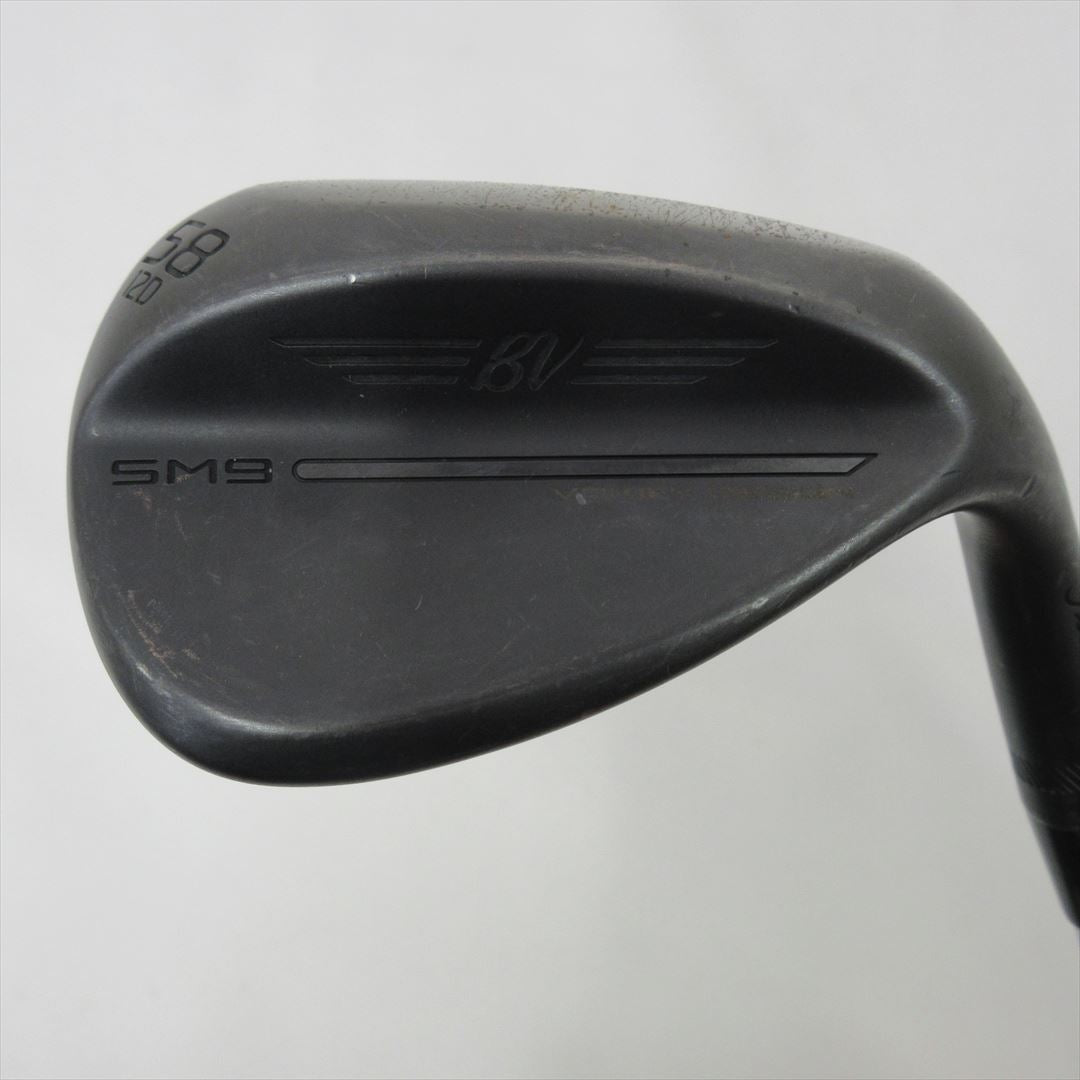 Titleist Wedge VOKEY SPIN MILLED SM9 Jet Black 58° NS PRO 950GH neo