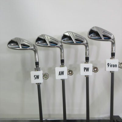 TaylorMade Iron Set Fair Rating SIM MAX Stiff TENSEI BLUE TM60 8 pieces