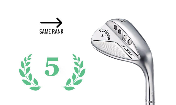 CALLAWAY WEDGE JAW RAW CHROME