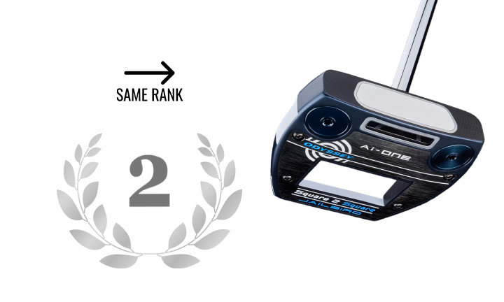 ODYSSEY PUTTER Ai-ONE SQUARE 2 SQUARE JAILBIRD