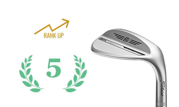 TITLEIST WEDGE VOKEY SPIN MILLED SM10 TOUR CHROME