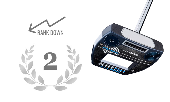 ODYSSEY PUTTER Ai-ONE Square 2 JAILBIRD