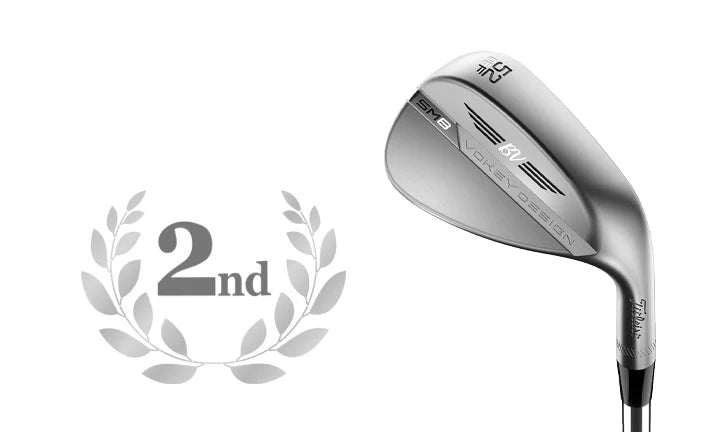 TITLEIST WEDGE VOKEY SPIN MILLED SM8 TOUR CHROME