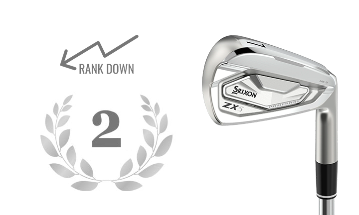DUNLOP IRON SET SRIXON ZX5 MK 2