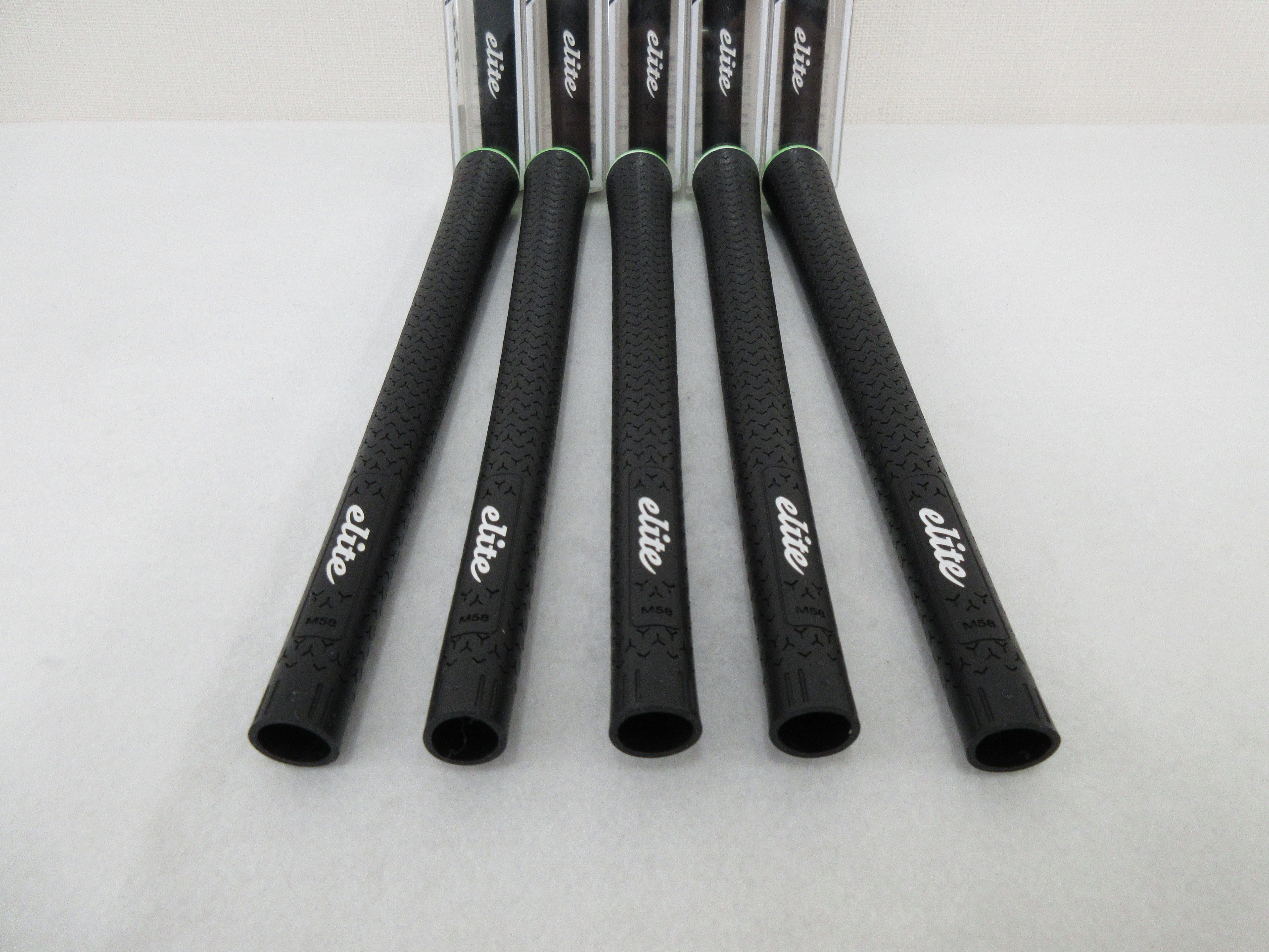 elite grips y360 sv black green 5 20 pieces m58 ribbed