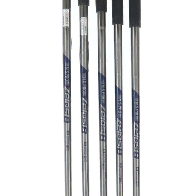 kasco iron set dolphin iron di 119black stiff ns pro zelos 8 5 pieces