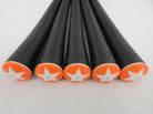 elite grips y360 sv black orange 5 20 pieces m58 ribbed