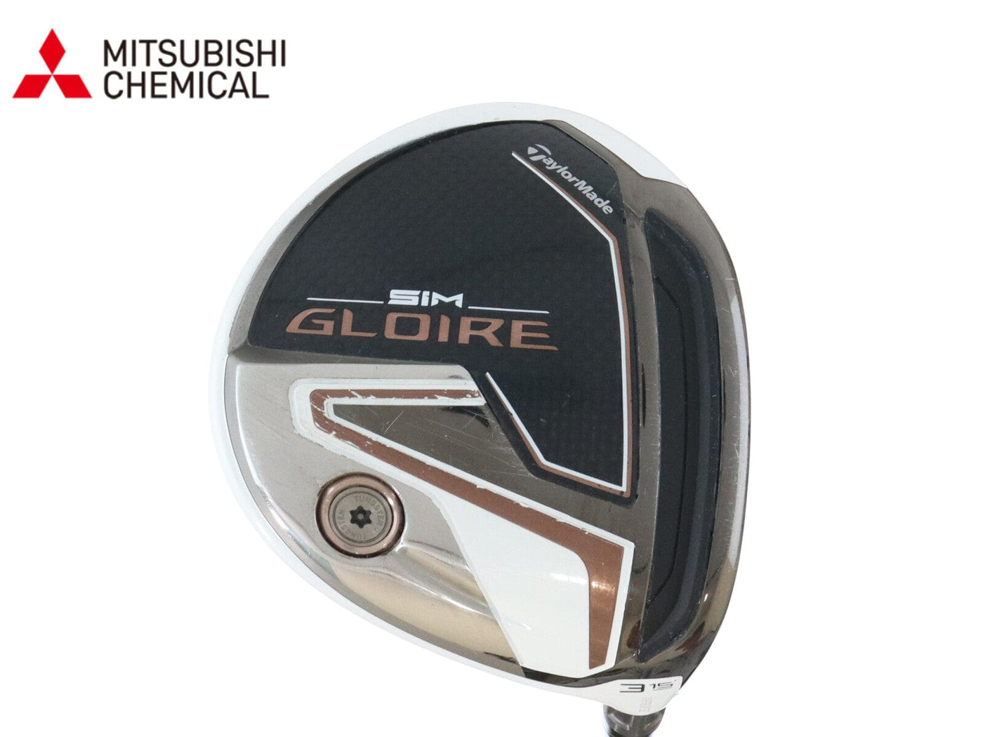 TaylorMade Fairway SIM GLOIRE 3W 15 Flex-X Diamana ZF 60