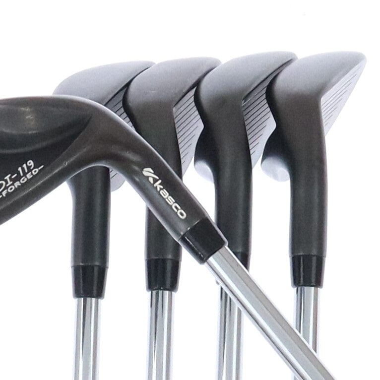 kasco iron set dolphin iron di 119black stiff ns pro zelos 8 5 pieces