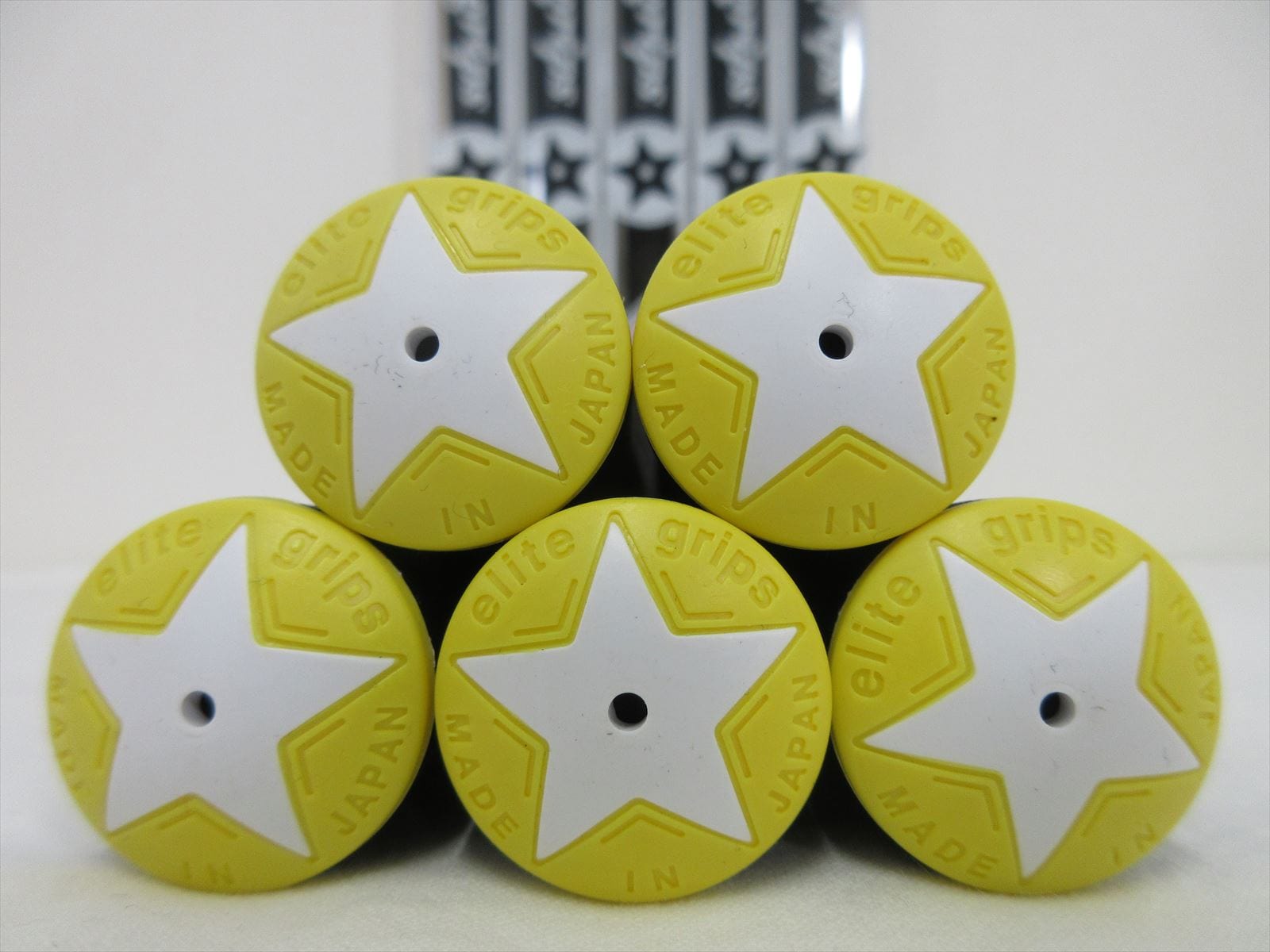 elite grips y360 sv black yellow 5 20 pieces m58 round