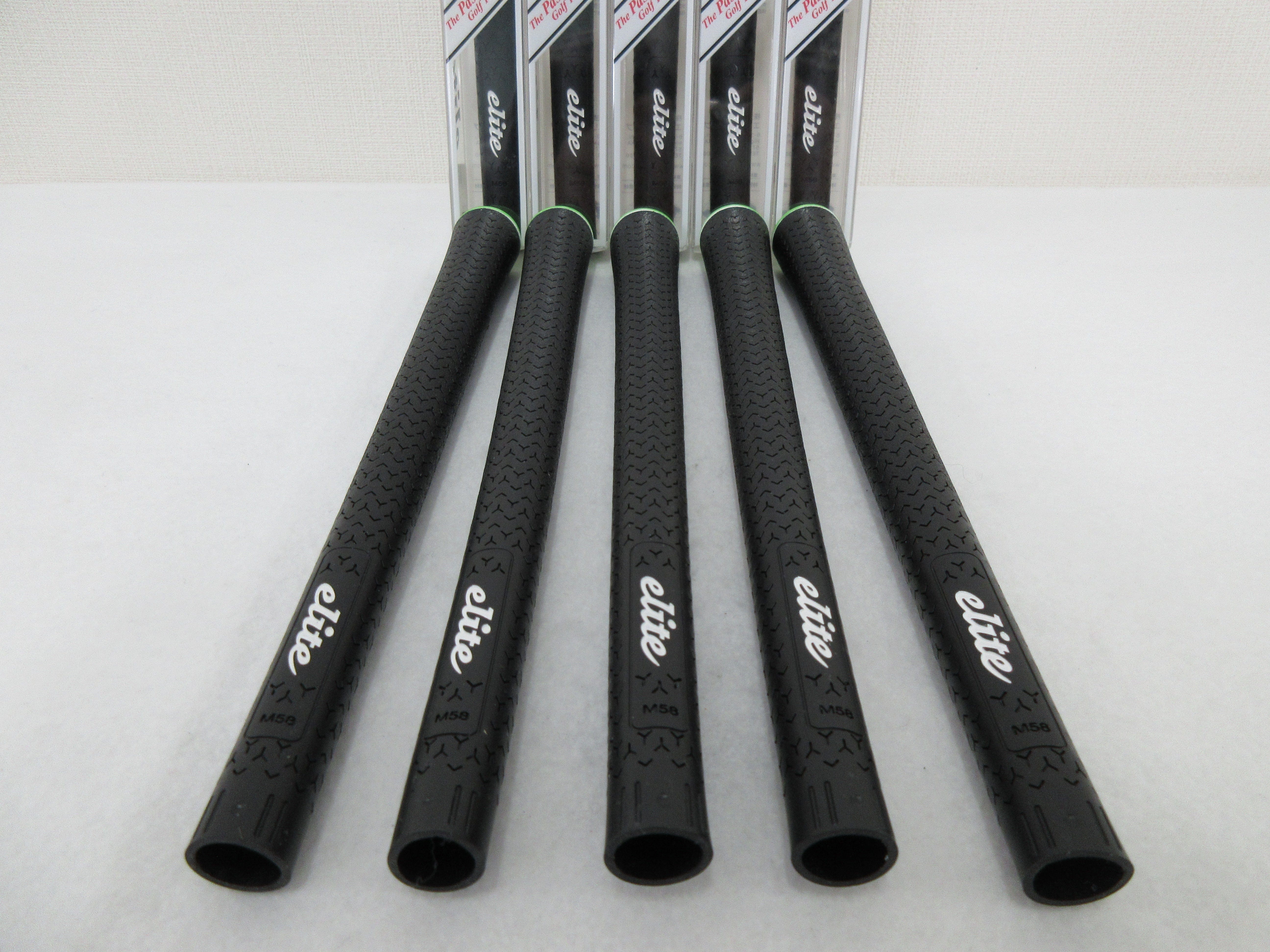 elite grips y360 sv black green 5 20 pieces m58 ribbed