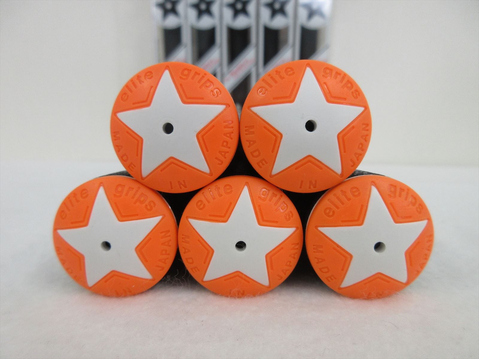 elite grips y360 sv black orange 5 20 pieces m58 ribbed