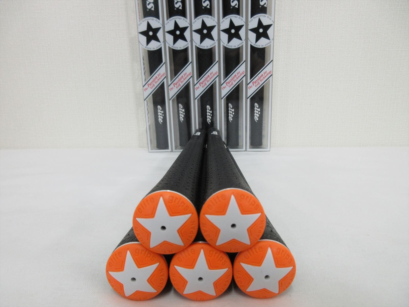 elite grips y360 sv black orange 5 20 pieces m58